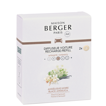 Black Angelica Car Diffuser Refills