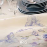 Blumarine - Iris Tablecloth - Tablecloth screen printing 10/12 seats 170x270 cm
