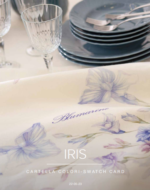 Blumarine - Iris Tablecloth - Tablecloth screen printing 10/12 seats 170x270 cm