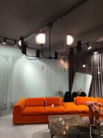 MM Lampadari – Chandelier Leaf s8 black - Image 2