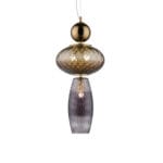 Euroluce Light Of Italy - Harmony Small Fumè Brown