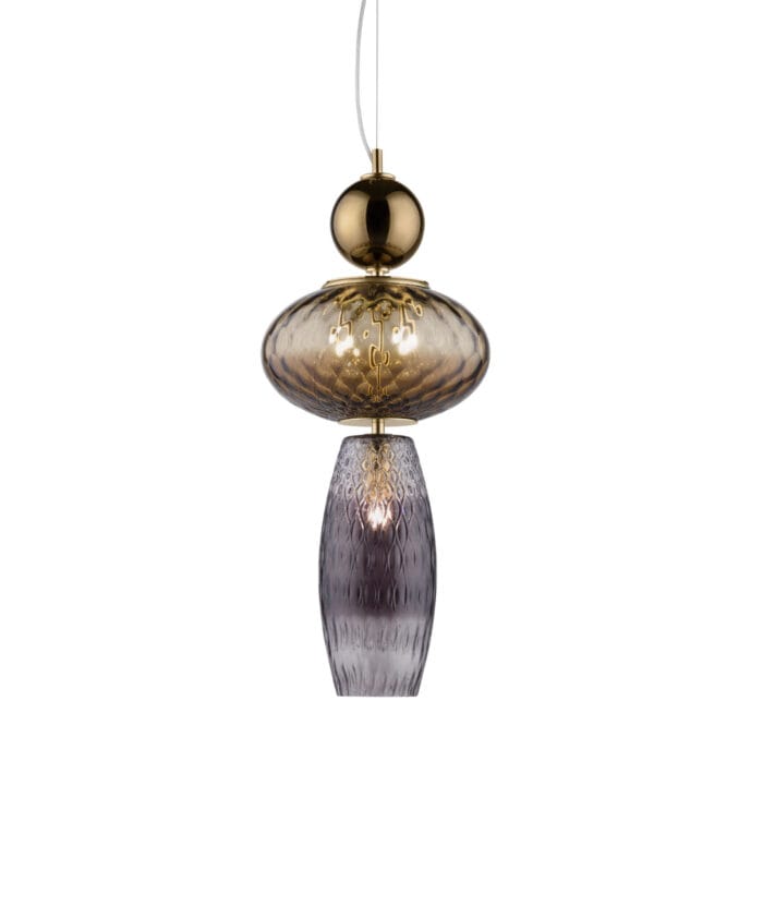 harmonysmallbrown-1725x2048 Euroluce Light Of Italy - Harmony Small Fumè Brown - Image 1