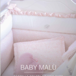 Bluamrine - Baby Malu - Terry-triangle with logo in crystals 75x75 cm