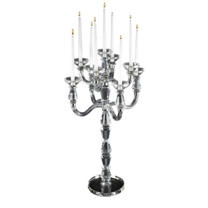 VGnewtrend – Candleholder Luxury Pyrex with 9 Arms