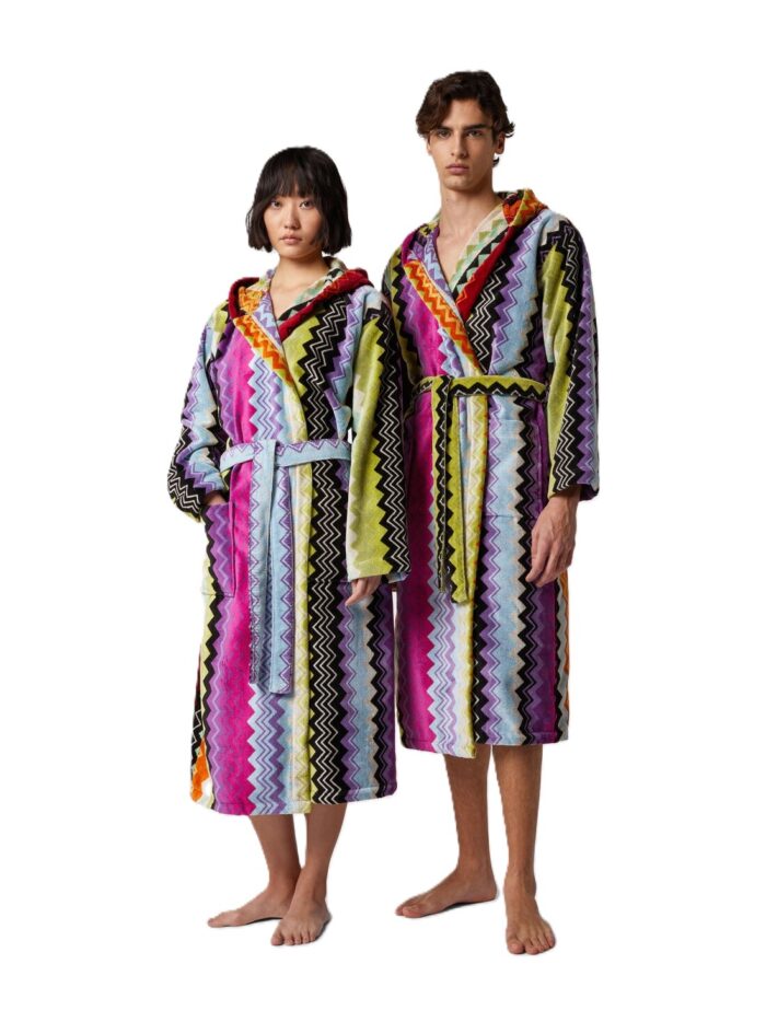 Missoni Milano – Giacomo (T59) Hooded Bathrobe - Image 3