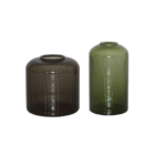 Tonin Casa – вазы Soffio ø 41 x В.42 см и ø 30 x В. 52 см.