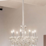 Masiero – AQABA chandelier with 8 lamps