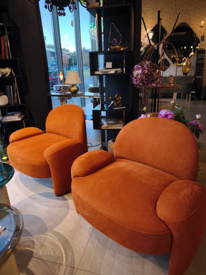 Paolo Castelli – armchair AMA  98 x 84 x H 40/75 - Image 2