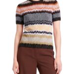 Missoni - CREWNECK SWEATER მრგვალი საყელოიანი სვიტერი