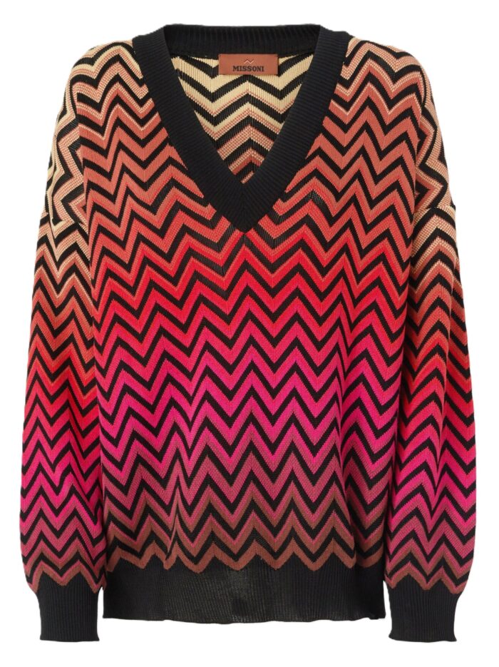 Missoni - V-NECK SWEATER V-საყელოიანი პულოვერი - Image 6