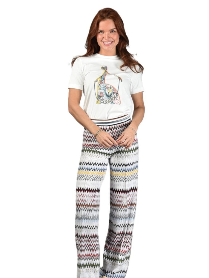 Missoni - SHORT SLEEVE T-SHIRT მოკლე სახელოებიანი მაისური - Image 2