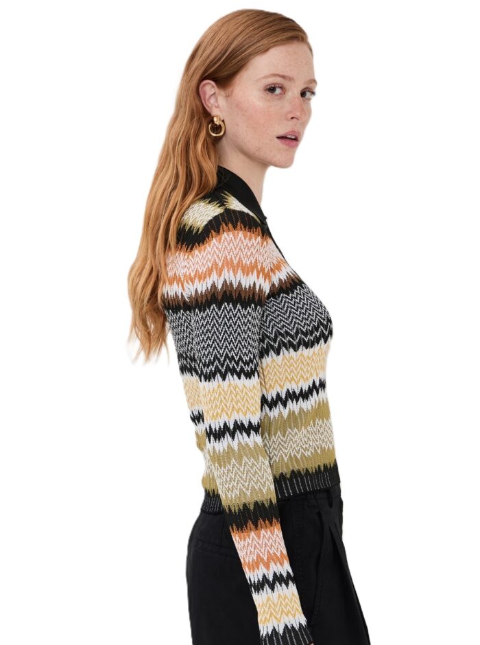 Missoni - LONG SLEEVE POLO  გრძელსახელოებიანი პოლო მაისური - Image 4