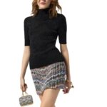 Missoni - SHORT SLEEVE MOCK NECK