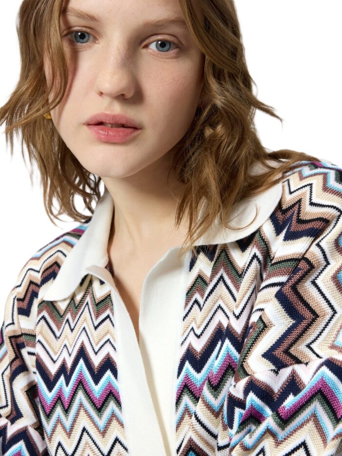 Missoni - LONG SLEEVE POLO NECK — изображение 4