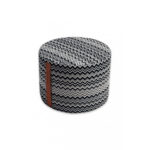 Missoni Milano - TOBAGO ცილინდრული პუფი (40X30)