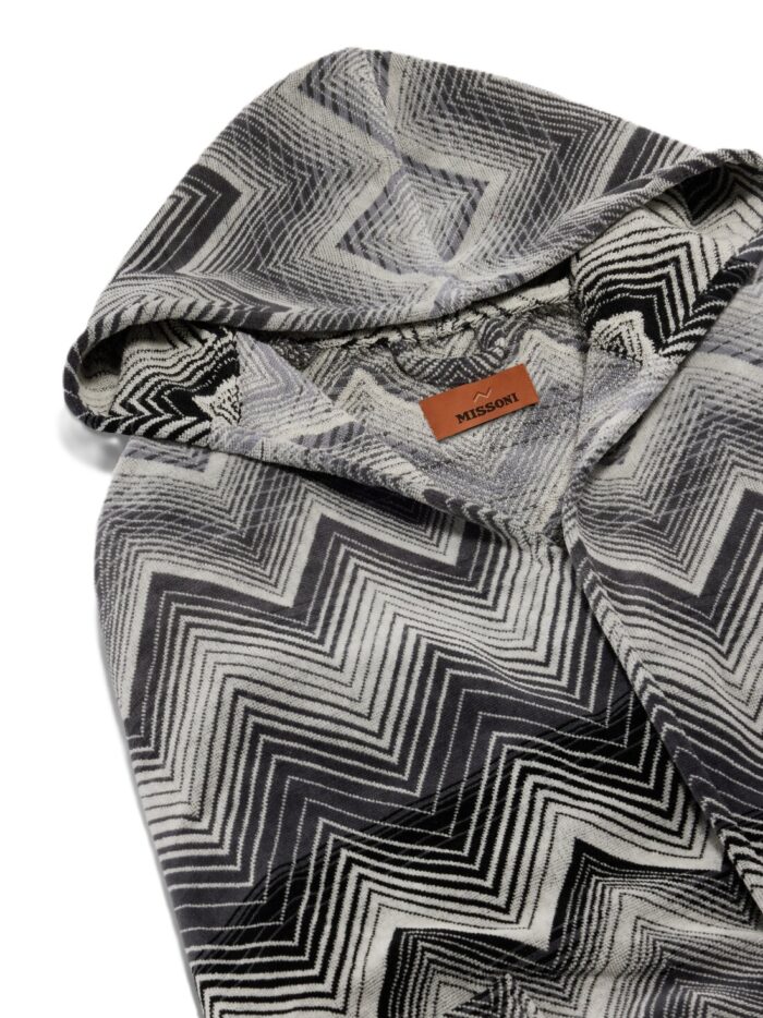 Missoni Milano - MAREA აბაზანის კაპიუშონიანი ხალათი - Image 3