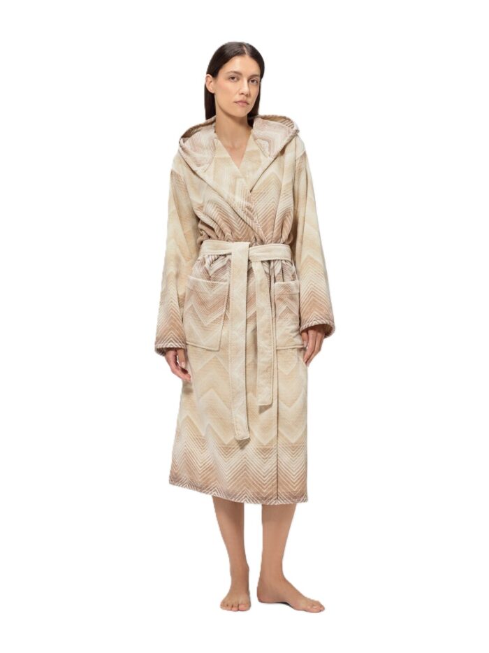 Missoni Milano - MAREA აბაზანის კაპიუშონიანი ხალათი - Image 2